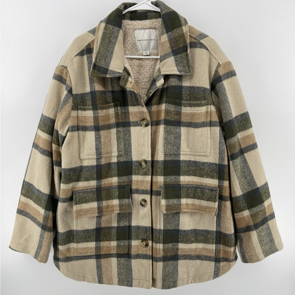American Eagle Outfitters Sherpa Lined Jacket/Coat
